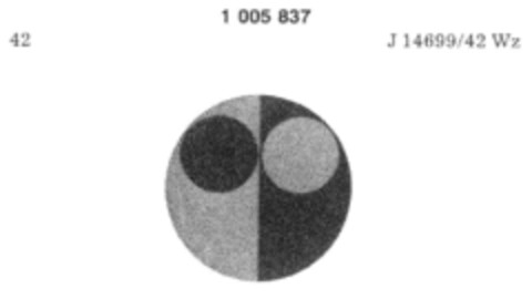1005837 Logo (DPMA, 02.04.1979)