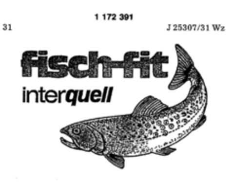 fisch-fit interquell Logo (DPMA, 15.06.1990)