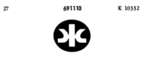 691110 Logo (DPMA, 20.05.1955)