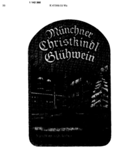 Münchner Christkindl Glühwein Logo (DPMA, 28.07.1984)