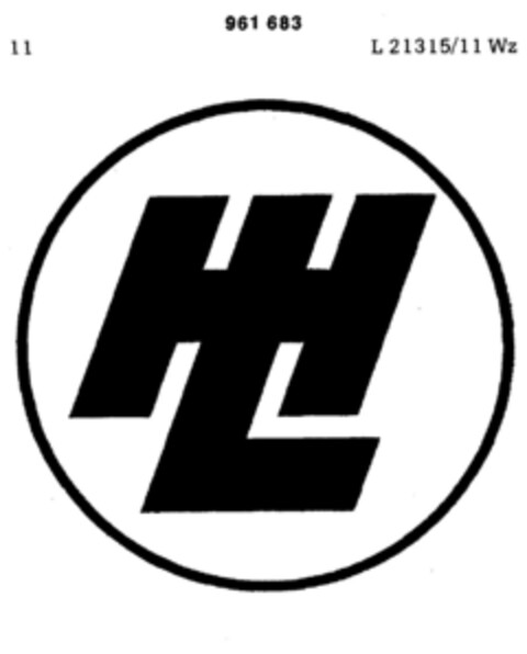 HL Logo (DPMA, 10/19/1976)