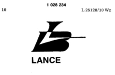 LANCE Logo (DPMA, 10.07.1981)