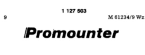 Promounter Logo (DPMA, 19.08.1987)