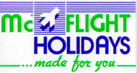 Mc FLIGHT HOLIDAYS Logo (DPMA, 06.08.1993)