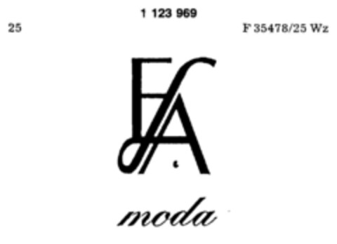 FLA moda Logo (DPMA, 18.07.1987)