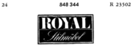 ROYAL Stilmöbel Logo (DPMA, 07.07.1967)