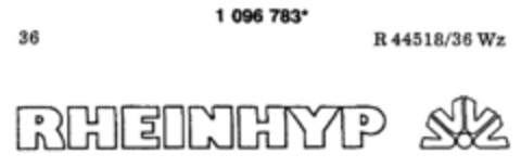 RHEINHYP Logo (DPMA, 01.08.1986)
