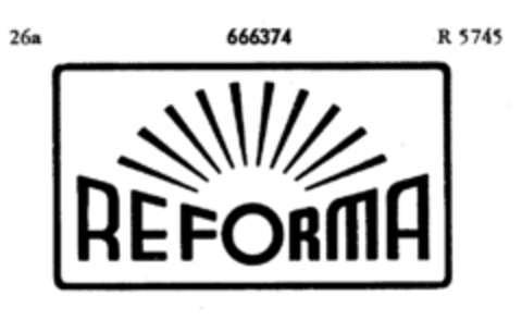 REFORMA Logo (DPMA, 07.01.1954)