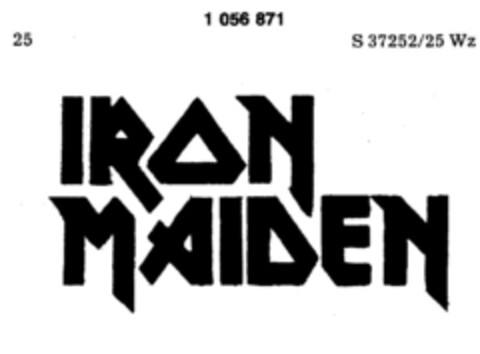 IRON MAIDEN Logo (DPMA, 21.06.1982)