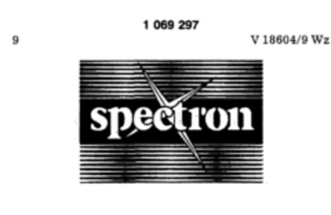 spectron Logo (DPMA, 17.09.1983)