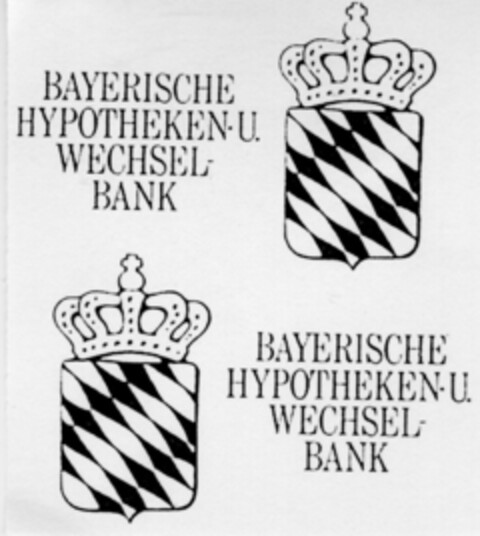 BAYERISCHE HYPOTHEKEN- U. WECHSEL-BANK Logo (DPMA, 08/16/1990)