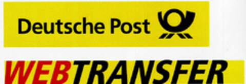 Deutsche Post WEBTRANSFER Logo (DPMA, 27.04.2000)