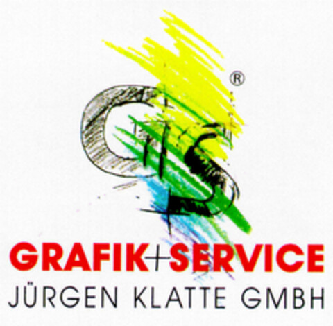 GRAFIK+SERVICE JÜRGEN KLATTE GMBH Logo (DPMA, 05.03.2001)