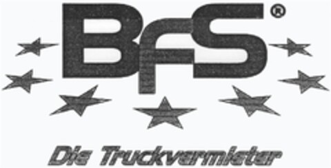 BfS Die Truckvermieter Logo (DPMA, 07/08/2010)