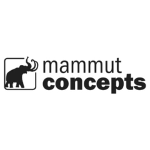 mammut concepts Logo (DPMA, 10.10.2012)