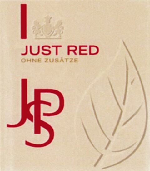 JPS JUST RED Logo (DPMA, 05.09.2012)