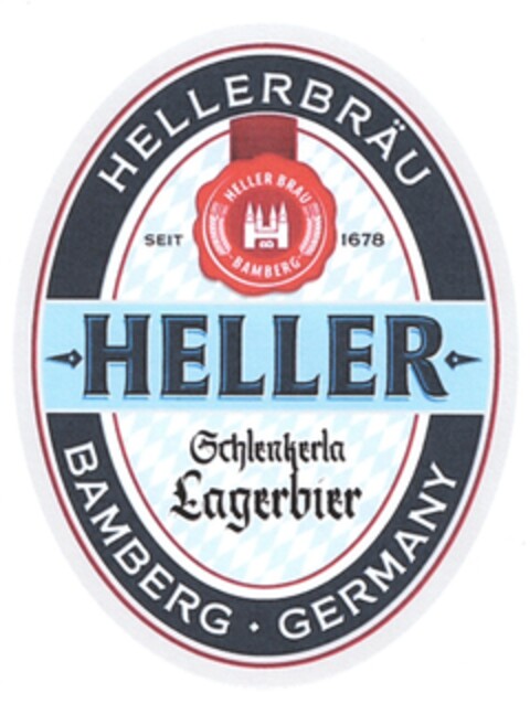 HELLERBRÄU BAMBERG GERMANY Logo (DPMA, 09.07.2014)