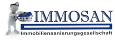 IMMOSAN Immobiliensanierungsgesellschaft Logo (DPMA, 19.06.2015)