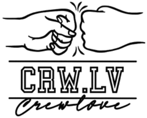 CRW.LV Crewlove Logo (DPMA, 05/01/2020)