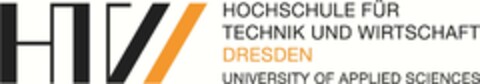 HOCHSCHULE FÜR TECHNIK UND WIRTSCHAFT DRESDEN UNIVERSITY OF APPLIED SCIENCES Logo (DPMA, 10.03.2021)