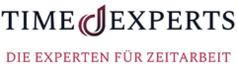 TIME JEXPERTS DIE EXPERTEN FÜR ZEITARBEIT Logo (DPMA, 13.06.2024)