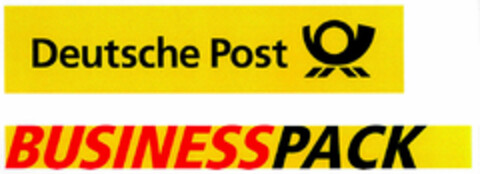 Deutsche Post BUSINESSPACK Logo (DPMA, 12.04.2002)