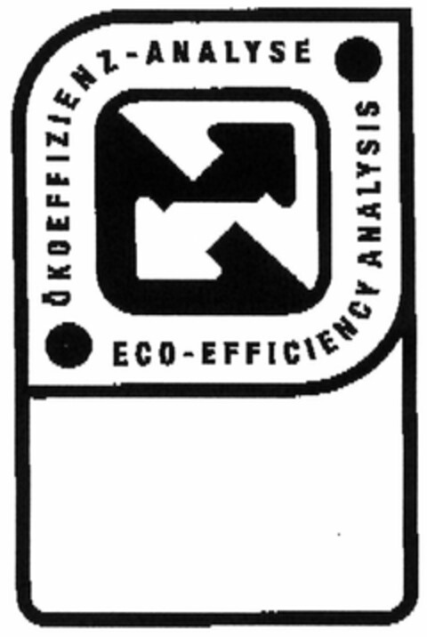 ÖKOEFFIZIENZ-ANALYSE Logo (DPMA, 04.12.2003)