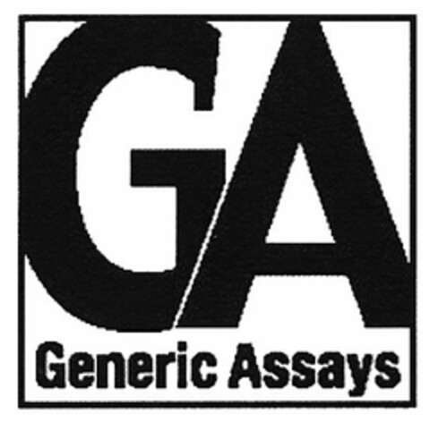 GA Generic Assays Logo (DPMA, 06.04.2004)
