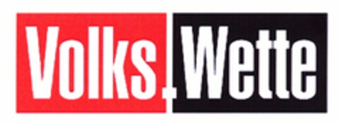 Volks Wette Logo (DPMA, 01.11.2004)