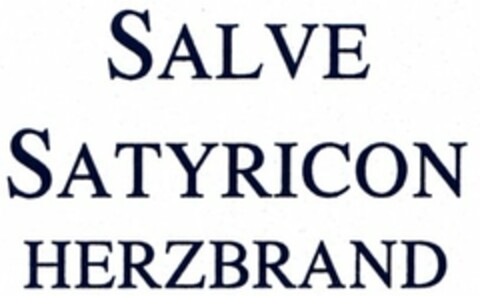 SALVE SATYRICON HERZBRAND Logo (DPMA, 01.03.2005)