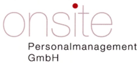 onsite Personalmanagement GmbH Logo (DPMA, 13.08.2007)