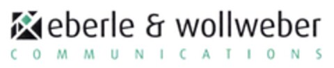 eberle & wollweber COMMUNICATIONS Logo (DPMA, 08/23/2007)