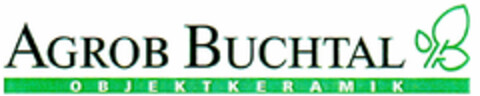 AGROB BUCHTAL  O B J E K T K E R A M I K Logo (DPMA, 07/07/1995)