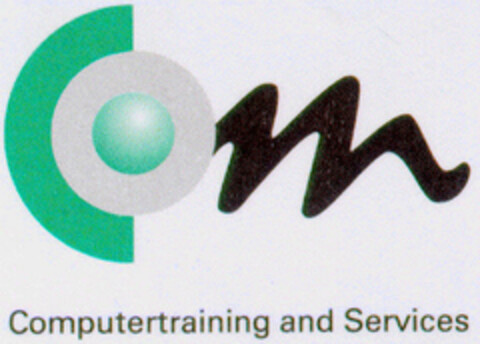 Com Computertraining and Services Logo (DPMA, 11/28/1995)