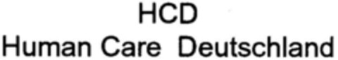 HCD Human Care Deutschland Logo (DPMA, 08.02.1996)