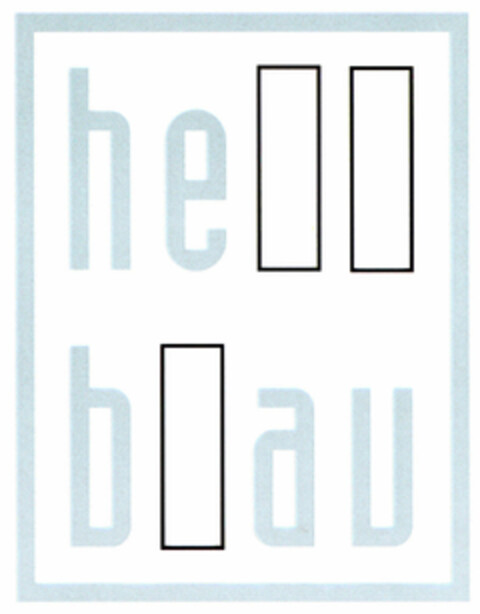 hell blau Logo (DPMA, 08.04.1998)