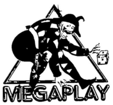 MEGAPLAY Logo (DPMA, 30.07.1998)