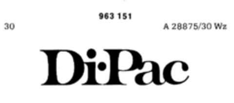 Di Pac Logo (DPMA, 13.01.1977)