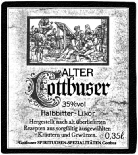 ALTER Cottbuser Logo (DPMA, 04/27/1991)