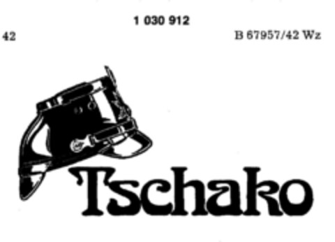 Tschako Logo (DPMA, 14.05.1981)