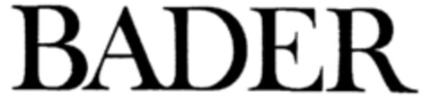 BADER Logo (DPMA, 20.06.1981)