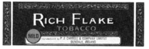 RICH FLAKE Logo (DPMA, 11.10.1972)