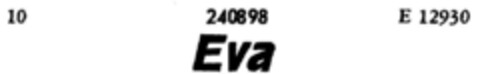 Eva Logo (DPMA, 14.11.1919)