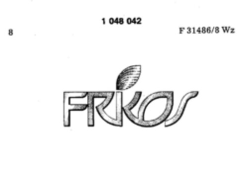 FRIKOS Logo (DPMA, 10/28/1982)