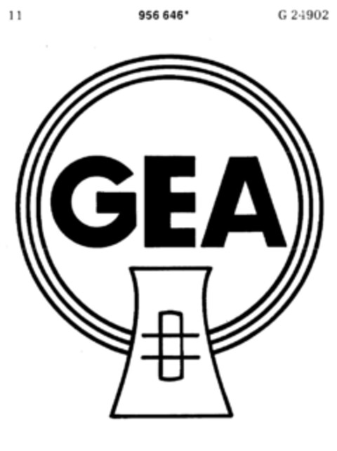 GEA Logo (DPMA, 28.10.1976)