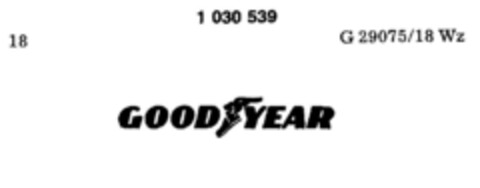 GOOD YEAR Logo (DPMA, 05.10.1981)