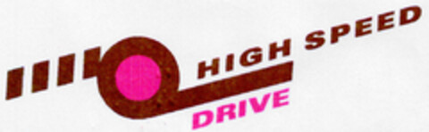 HIGH SPEED DRIVE Logo (DPMA, 01.06.1993)