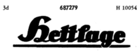 hettlage Logo (DPMA, 06.05.1955)