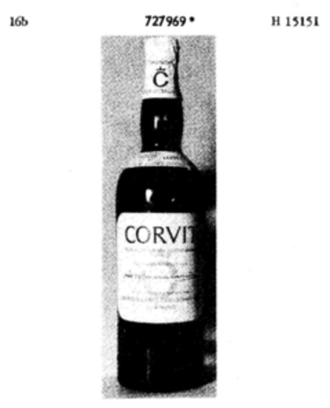 CORVIT Logo (DPMA, 02.09.1958)