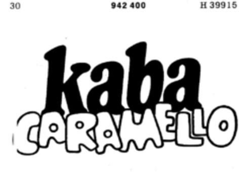 kaba CARAMELLO Logo (DPMA, 17.10.1974)